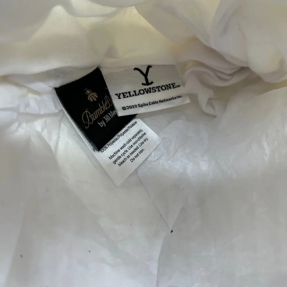 Yellowstone x BumbleBella by Jill Martin Sherpa Beanie Cream